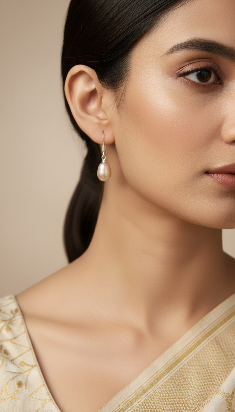 Fresh Water Pearl Earrings